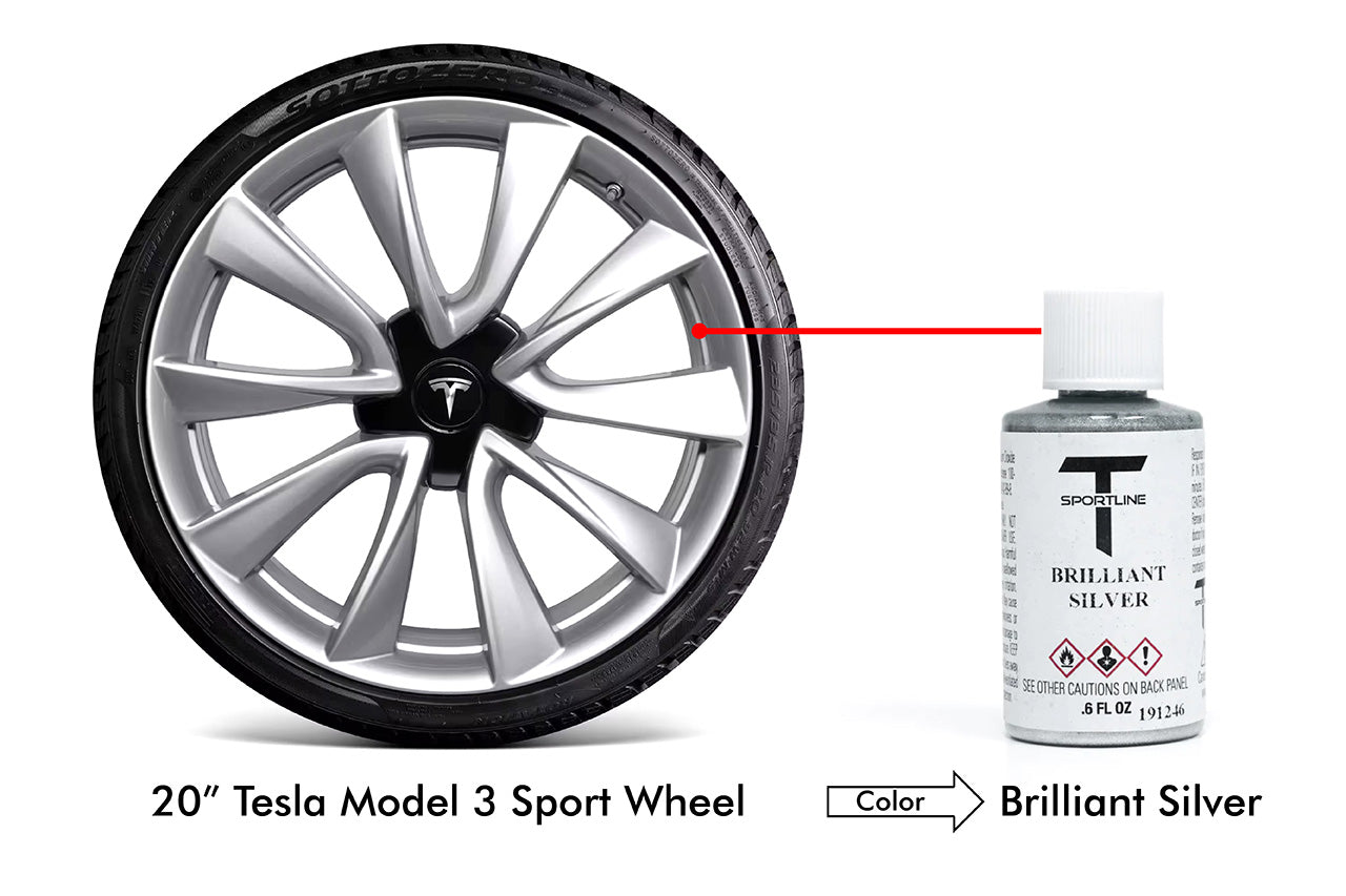 CLEARANCE SPECIAL - T Sportline Tesla Wheel Touch Up Paint