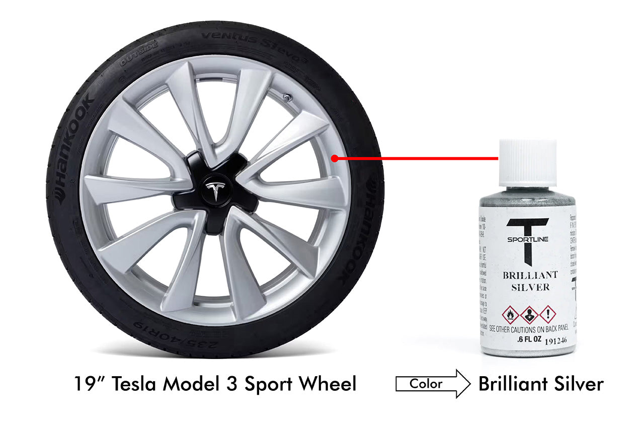 CLEARANCE SPECIAL - T Sportline Tesla Wheel Touch Up Paint