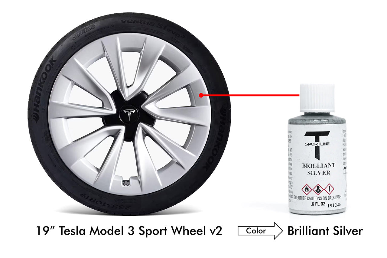 CLEARANCE SPECIAL - T Sportline Tesla Wheel Touch Up Paint