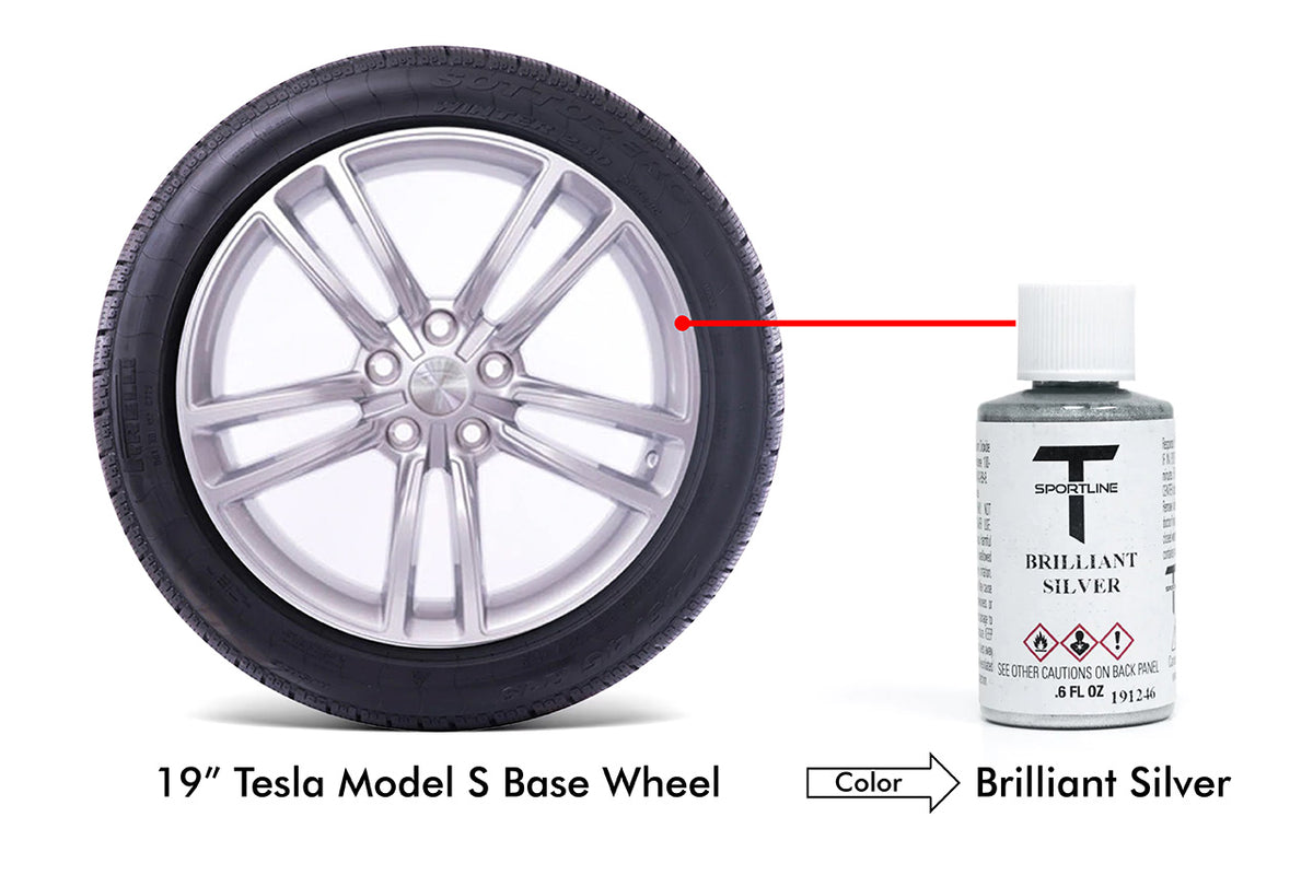 T Sportline Tesla Wheel Touch Up Paint