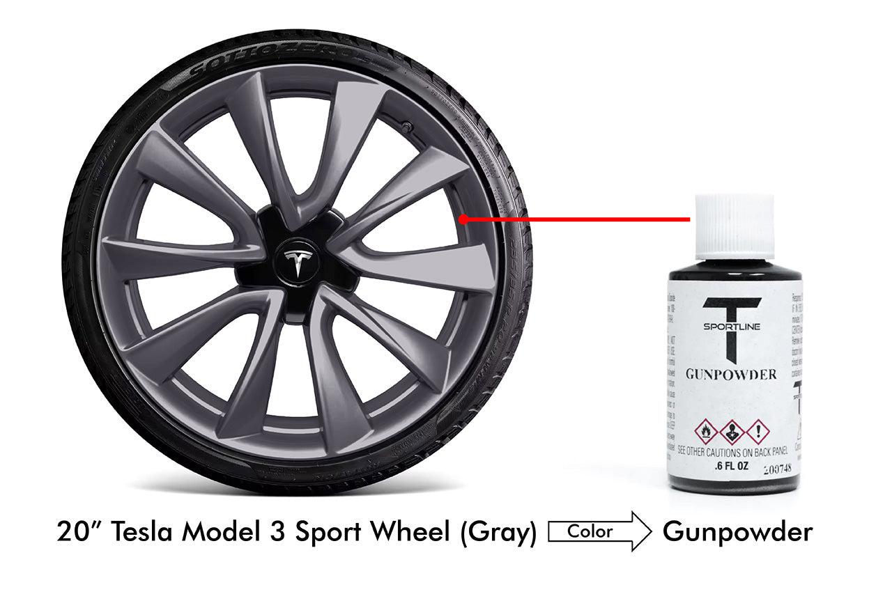 CLEARANCE SPECIAL - T Sportline Tesla Wheel Touch Up Paint