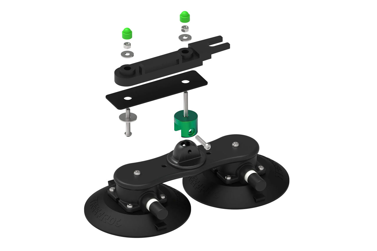 Tesla Vacuum Cup Quick Mount Roof Cargo Box Attachment Kit - Treefrog Rack 22