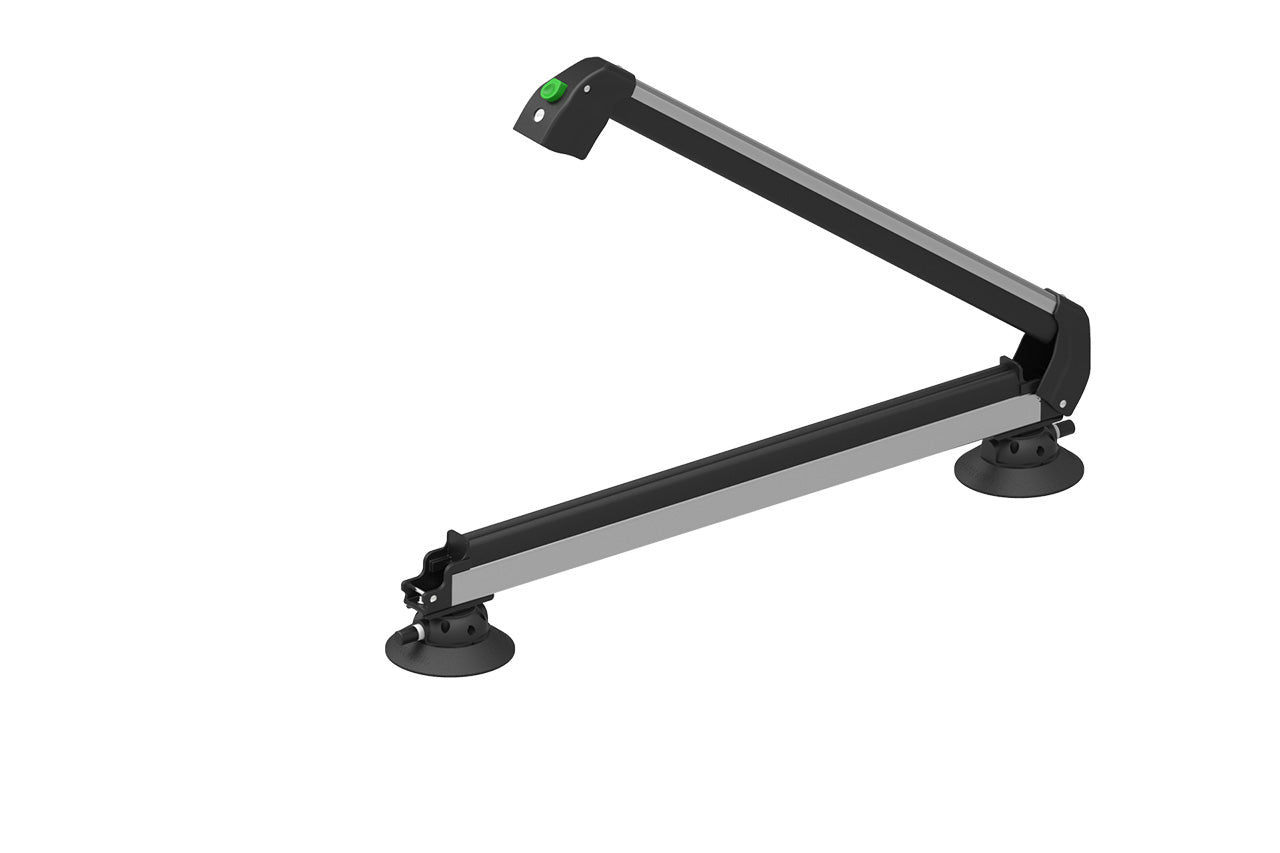 TreeFrog Pro Vacuum Cup Quick Mount Ski & Snowboard 365H Carrier Roof Rack for Tesla Model S / X & 3 / Y