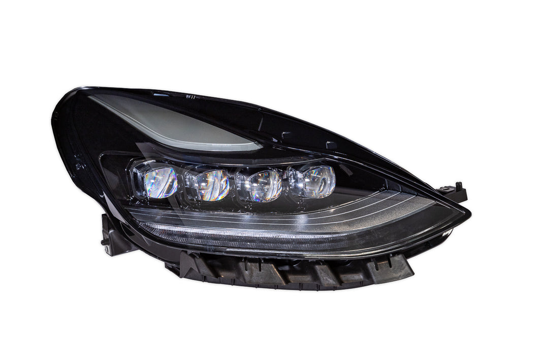 AlphaRex 17-23 Tesla Model 3 / 20-23 Model Y NOVA-Series LED Projector Headlights Black