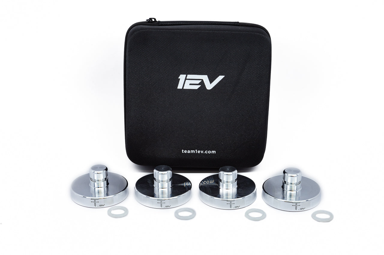 Tesla Lifting Jack Adapter Pad Pucks & Case for Model S 3 X Y