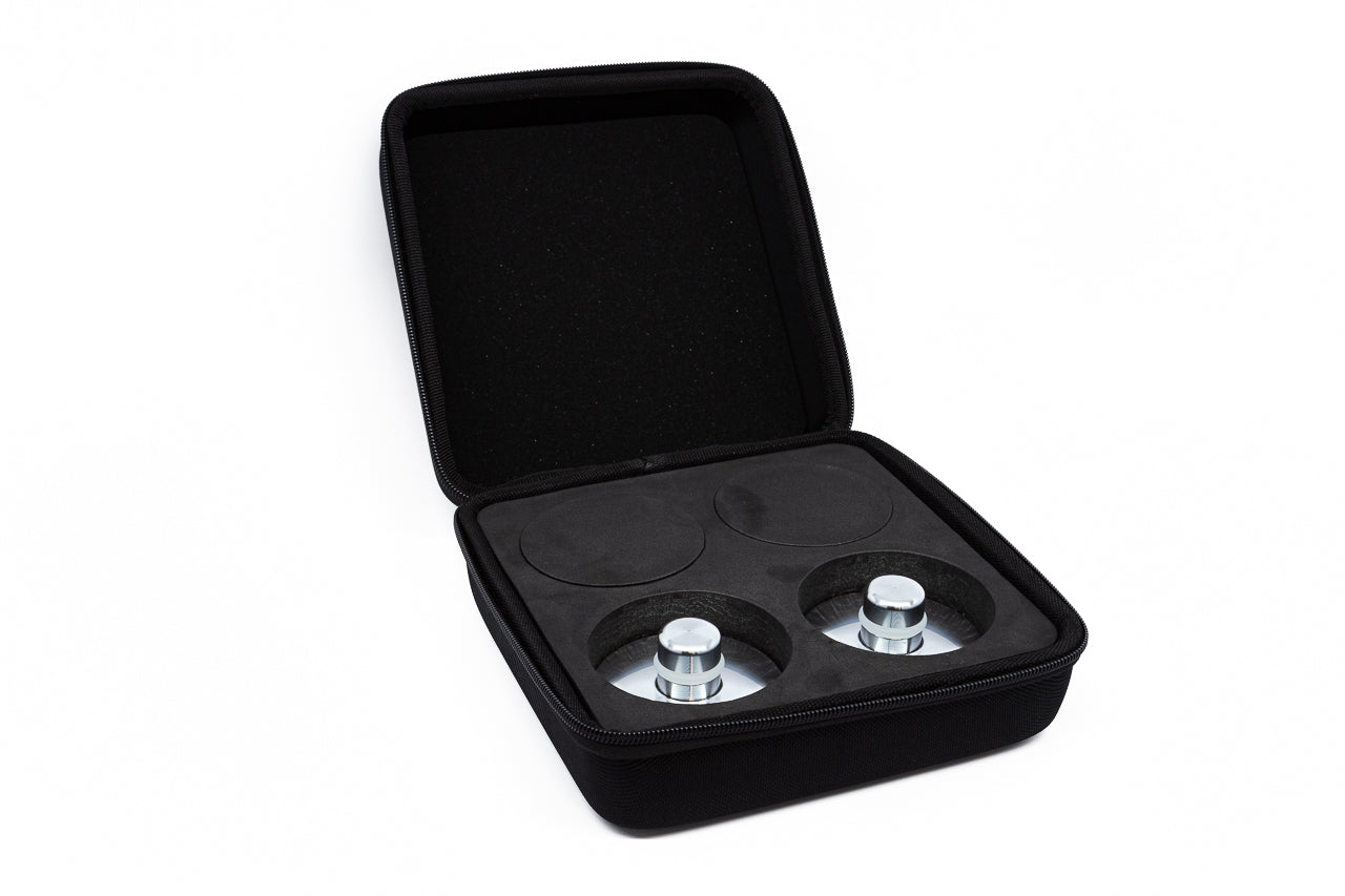 Ranger Series Billet Aluminum Tesla Lifting Jack Adapter Pad Pucks & Case