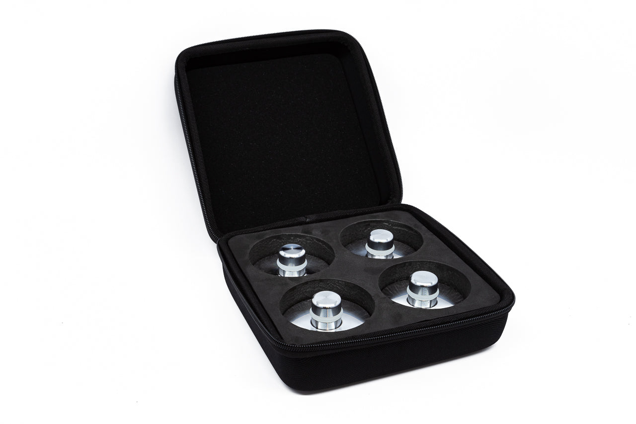 Ranger Series Billet Aluminum Tesla Lifting Jack Adapter Pad Pucks & Case