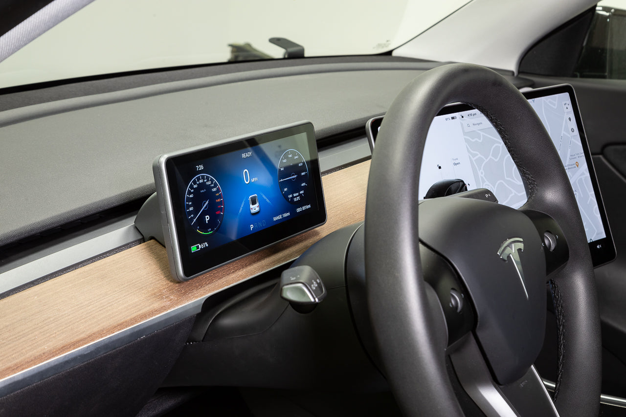Tesla Model 3 & Y MSX-CP10 Apple CarPlay & Android Auto Driver View Da ...