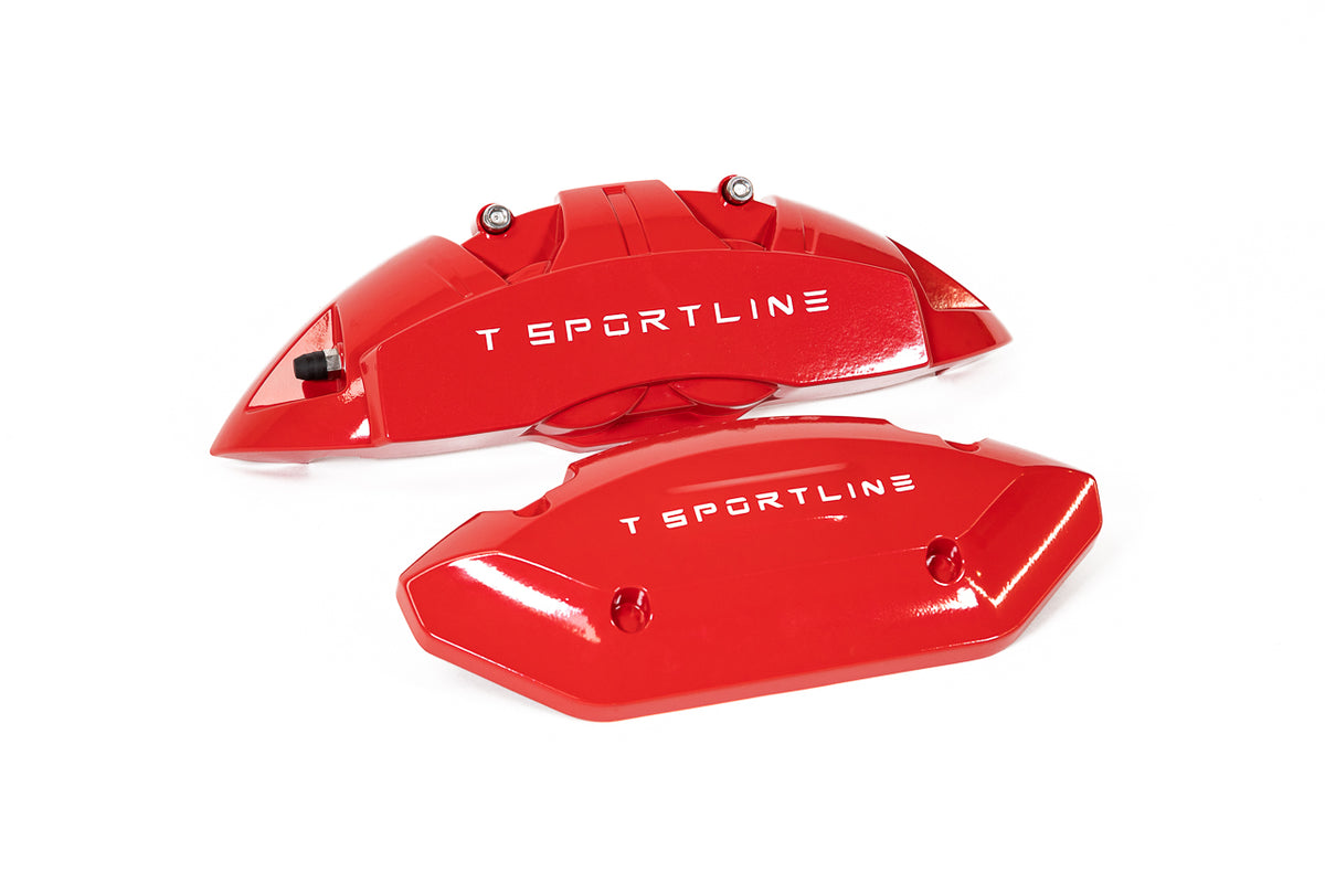 Tesla Model Y Brake Caliper Cover Set - Performance Look - Precision Fit Die Cast Bolt-on