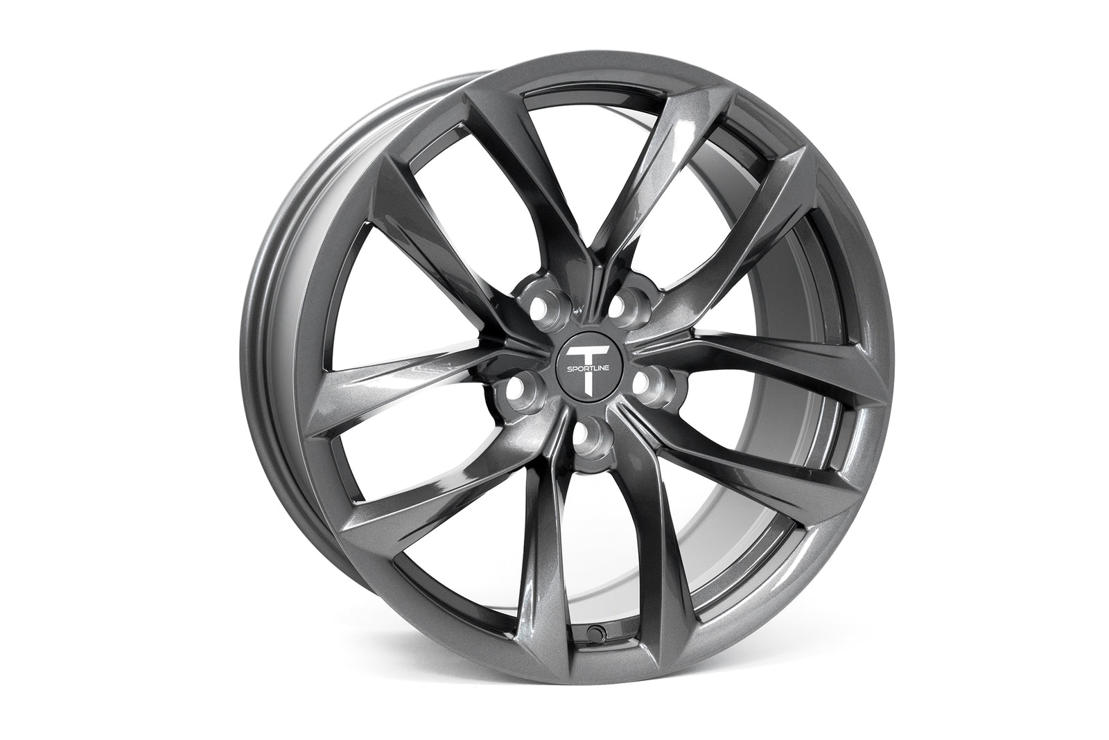 Tesla 18インチ ダークグレー ホイール tss-tesla-arachnid-style-18-