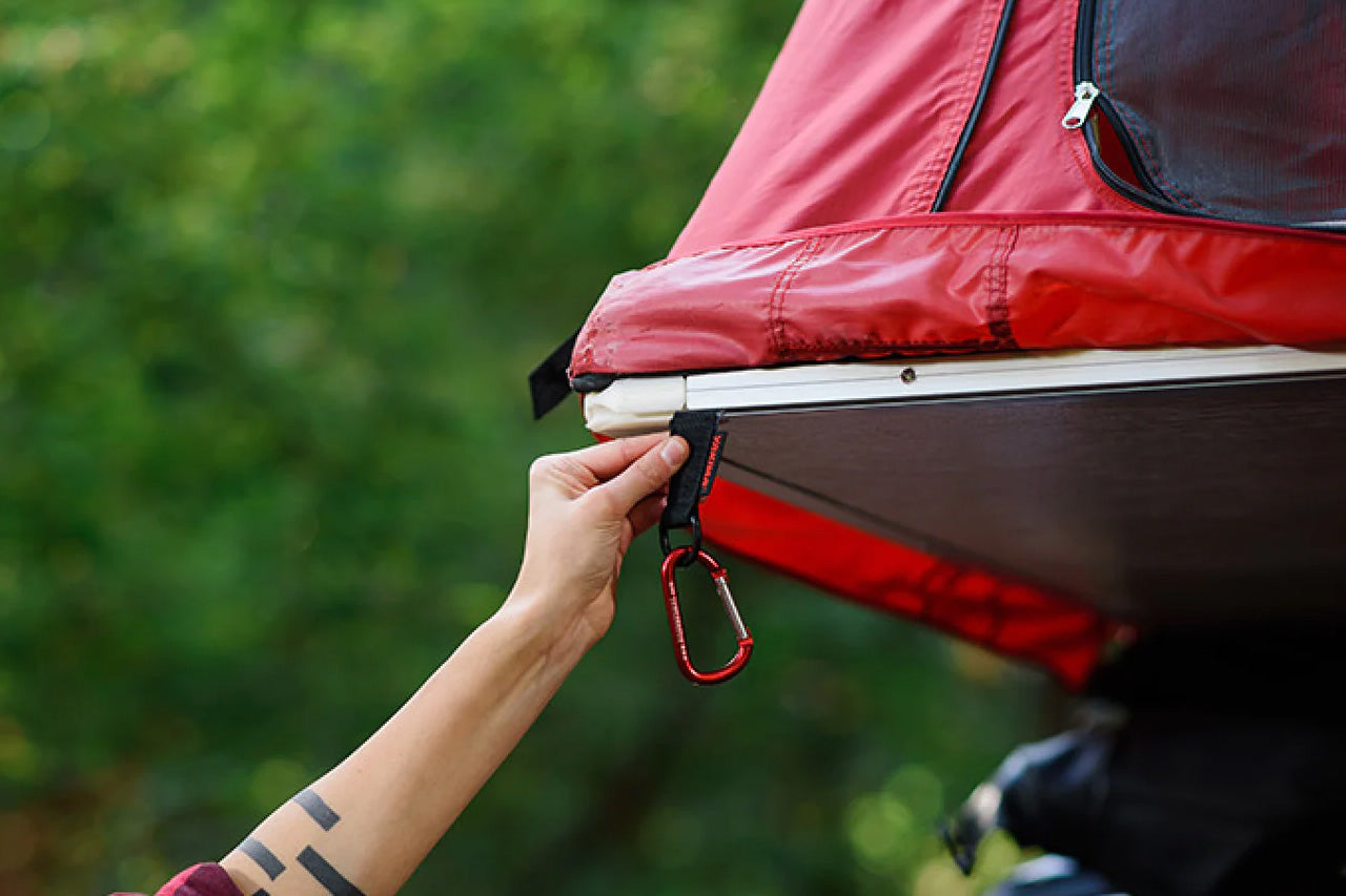 Yakima SkyHooks for Tesla Skyrise Tent Gear Carabiners (Set 4)